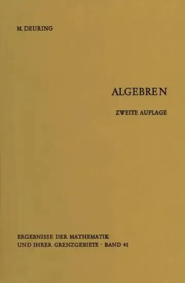 Cover of Algebren
