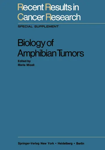Cover of Biology of Amphibian Tumors