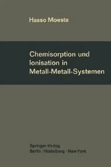 Cover of Chemisorption Und Ionisation in Metall-Metall-Systemen