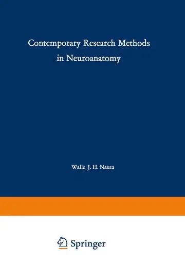 Cover of Contemporary Research Methods in Neuroanatomy