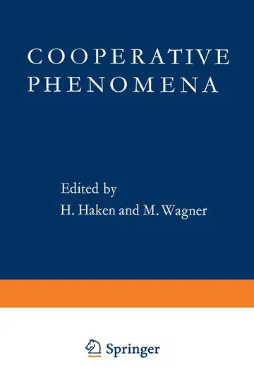 Cover of Cooperative Phenomena