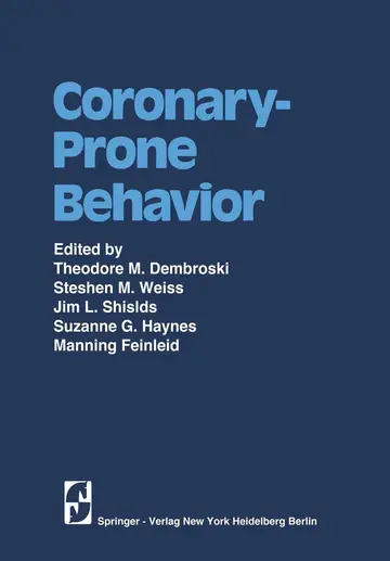 Cover of Coronary-Prone Behavior