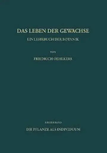 Cover of Ein Lehrbuch Der Botanik