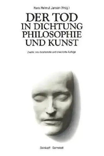 Cover of Der Tod in Dichtung Philosophie Und Kunst