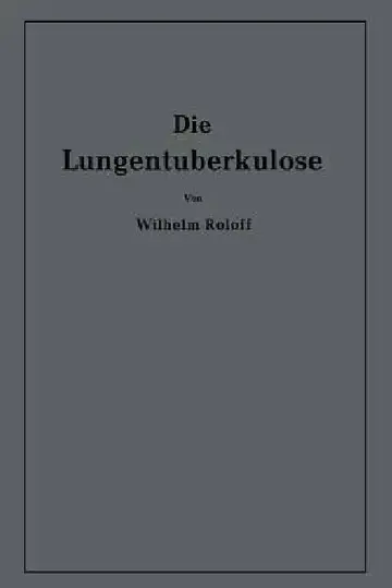Cover of Die Lungentuberkulose