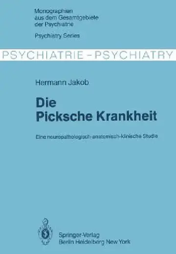 Cover of Die Picksche Krankheit