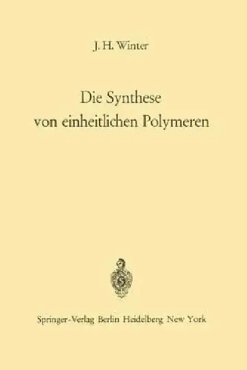Cover of Die Synthese Von Einheitlichen Polymeren