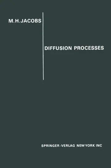 Cover of Diffusion Processes