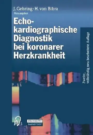 Cover of Echokardiographische Diagnostik Bei Koronarer Herzkrankheit