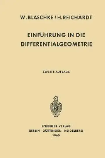 Cover of Einführung in Die Differentialgeometrie