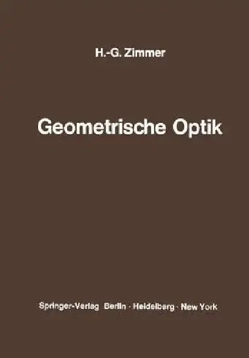 Cover of Geometrische Optik