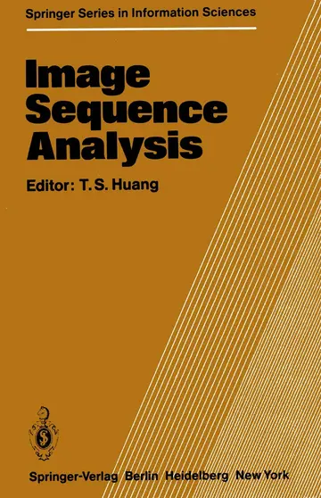 Cover of Image Sequence Analysis
