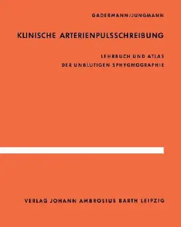 Cover of Klinische Arterienpulsschreibung