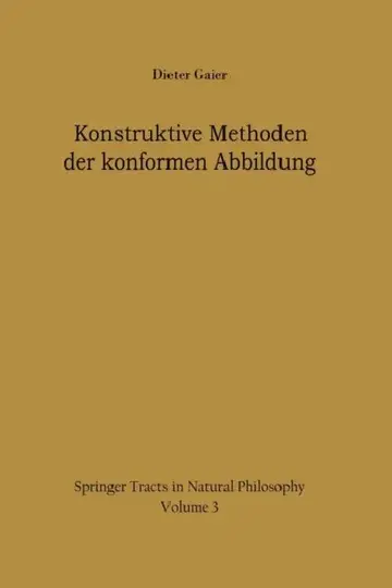 Cover of Konstruktive Methoden Der Konformen Abbildung
