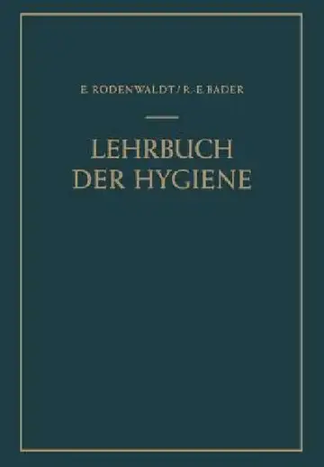Cover of Lehrbuch Der Hygiene