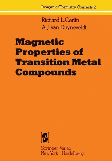 Cover of Magnetic Properties of Transition Metal Compounds
