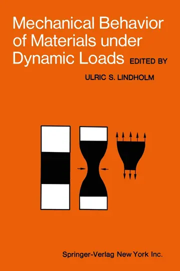 Cover of Mechanical Behavior of Materials under Dynamic Loads