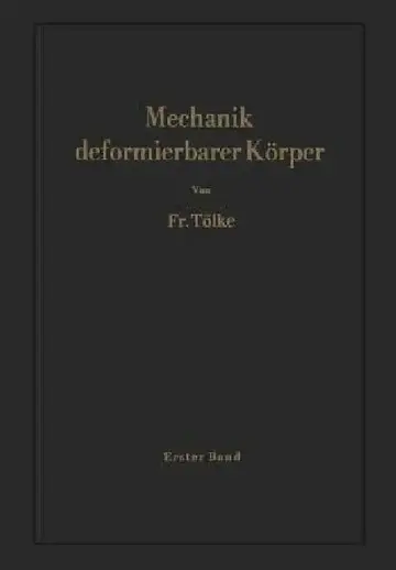 Cover of Mechanik Deformierbarer Körper