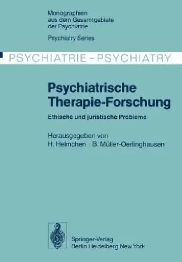 Cover of Psychiatrische Therapie-Forschung