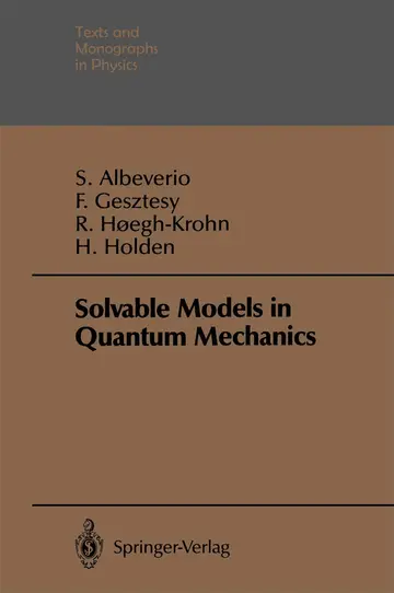 Cover of Solvable Models in Quantum Mechanics