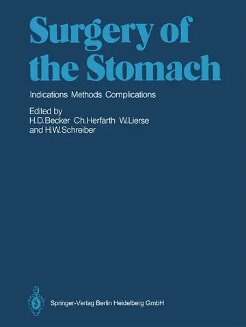 Cover of Surgery of the Stomach