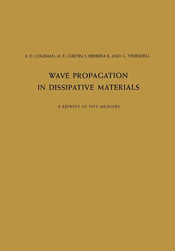 Cover of Wave Propagation in Dissipative Materials