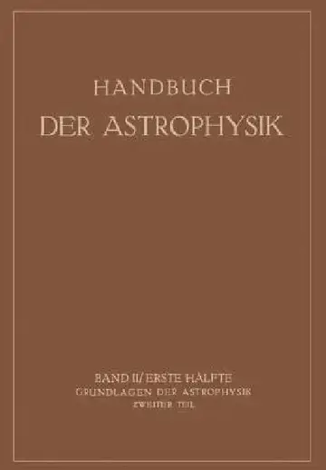 Cover of Grundlagen Der Astrophysik