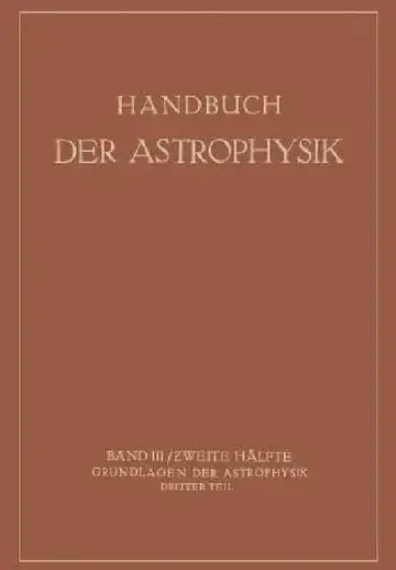 Cover of Handbuch Der Astrophysik