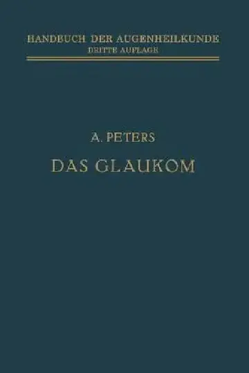 Cover of Das Glaukom
