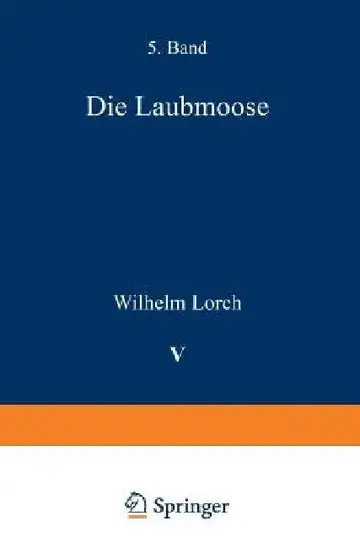 Cover of Die Laubmoose