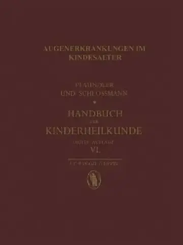 Cover of Augenerkrankungen Im Kindesalter