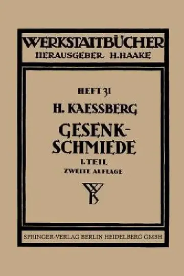 Cover of Gesenkschmiede