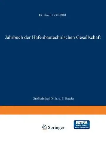 Cover of Jahrbuch Der Hafenbautechnischen Gesellschaft