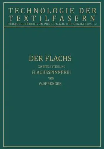Cover of Der Flachs