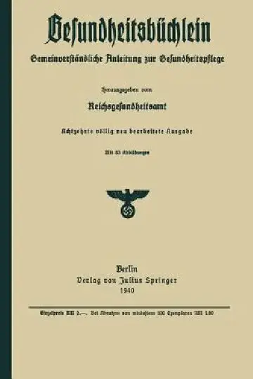 Cover of Gesundheitsbüchlein