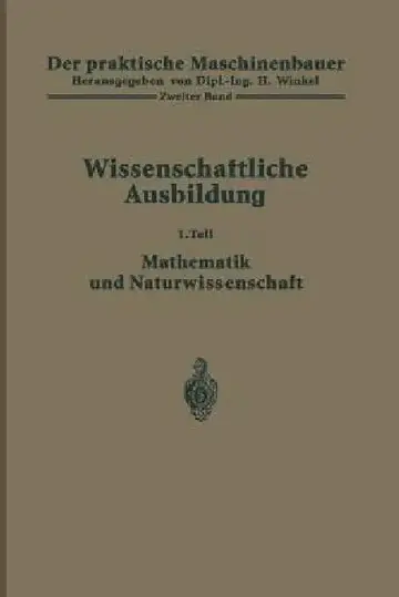 Cover of Der Praktische Maschinenbauer