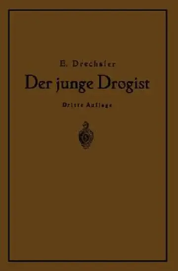 Cover of Der Junge Drogist