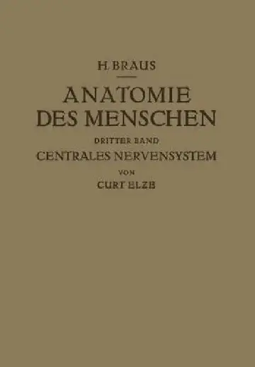 Cover of Anatomie Des Menschen Ein Lehrbuch Für Studierende Und Ärƶte