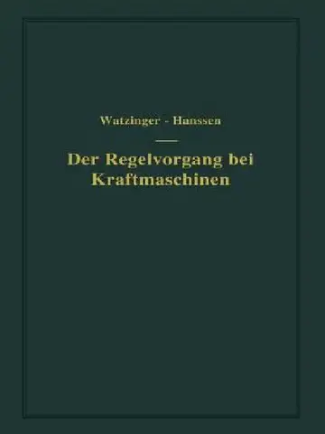 Cover of Der Regelvorgang Bei Kraftmaschinen Auf Grund Von Versuchen an Exzenterreglern