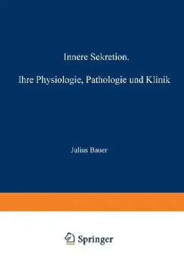Cover of Innere Sekretion