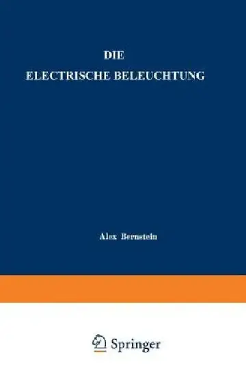 Cover of Die Electrische Beleuchtung