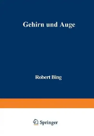Cover of Gehirn Und Auge