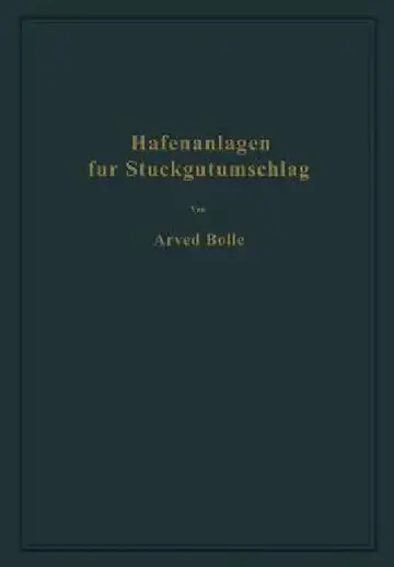 Cover of Hafenanlagen Für Stückgutumschlag