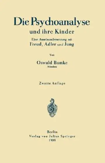 Cover of Die Psychoanalyse Und Ihre Kinder