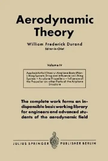 Cover of Aerodynamic Theory