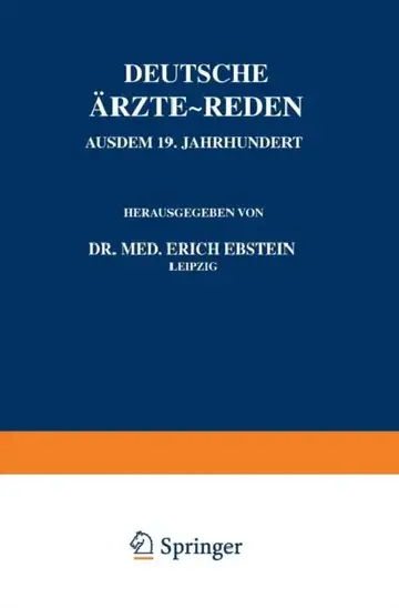 Cover of Deutsche Ärzte - Reden