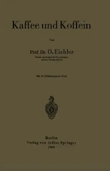 Cover of Kaffee Und Koffein