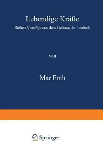 Cover of Lebendige Kräfte