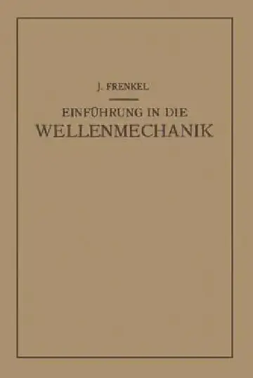 Cover of Einfuhrung in Die Wellenmechanik