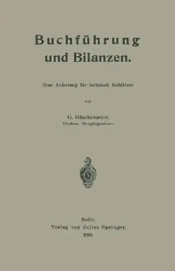 Cover of Buchführung Und Bilanzen